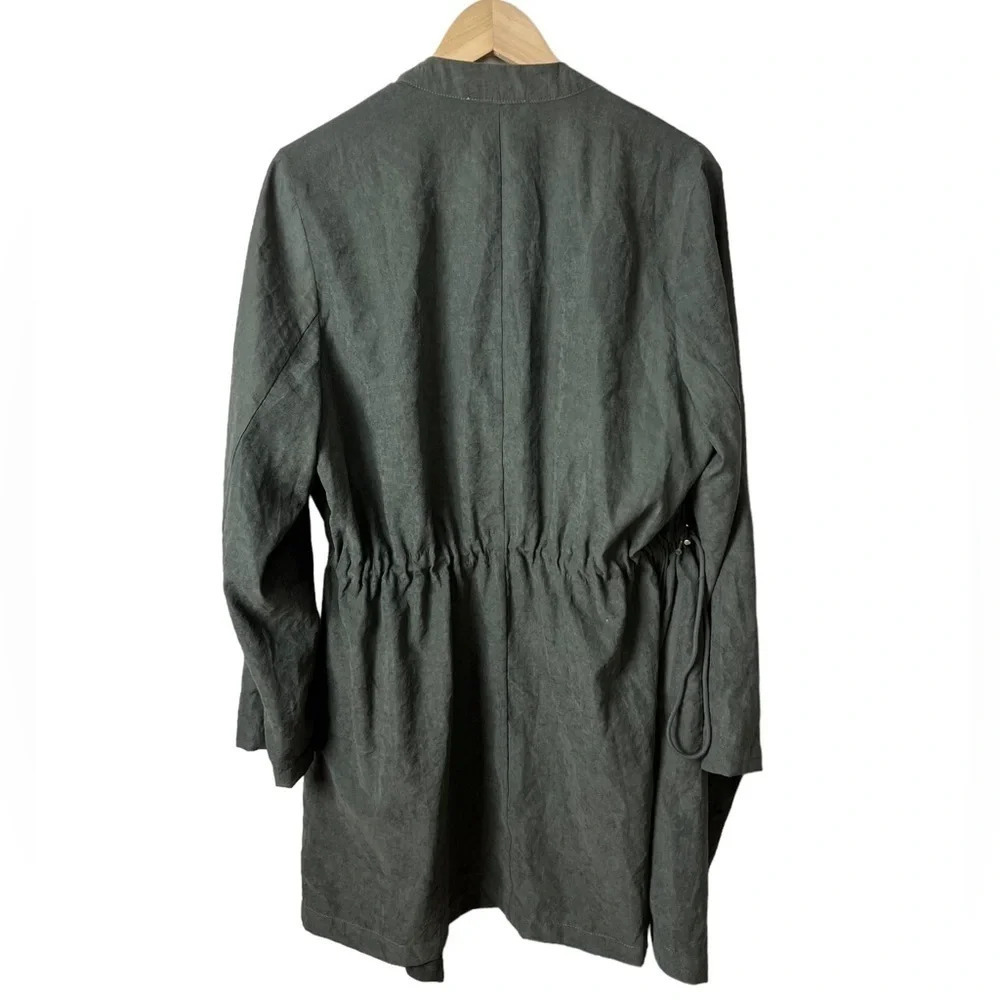 Dr2 Daniel Rainn Drape Open Front Light Jacket - image 2